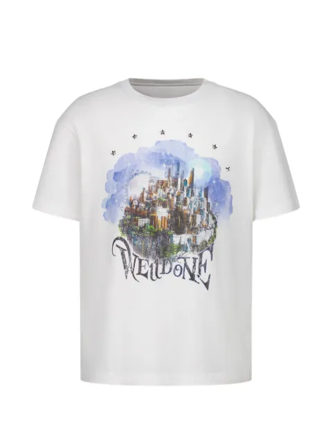 We11done city-graphic regular-fit T-shirt