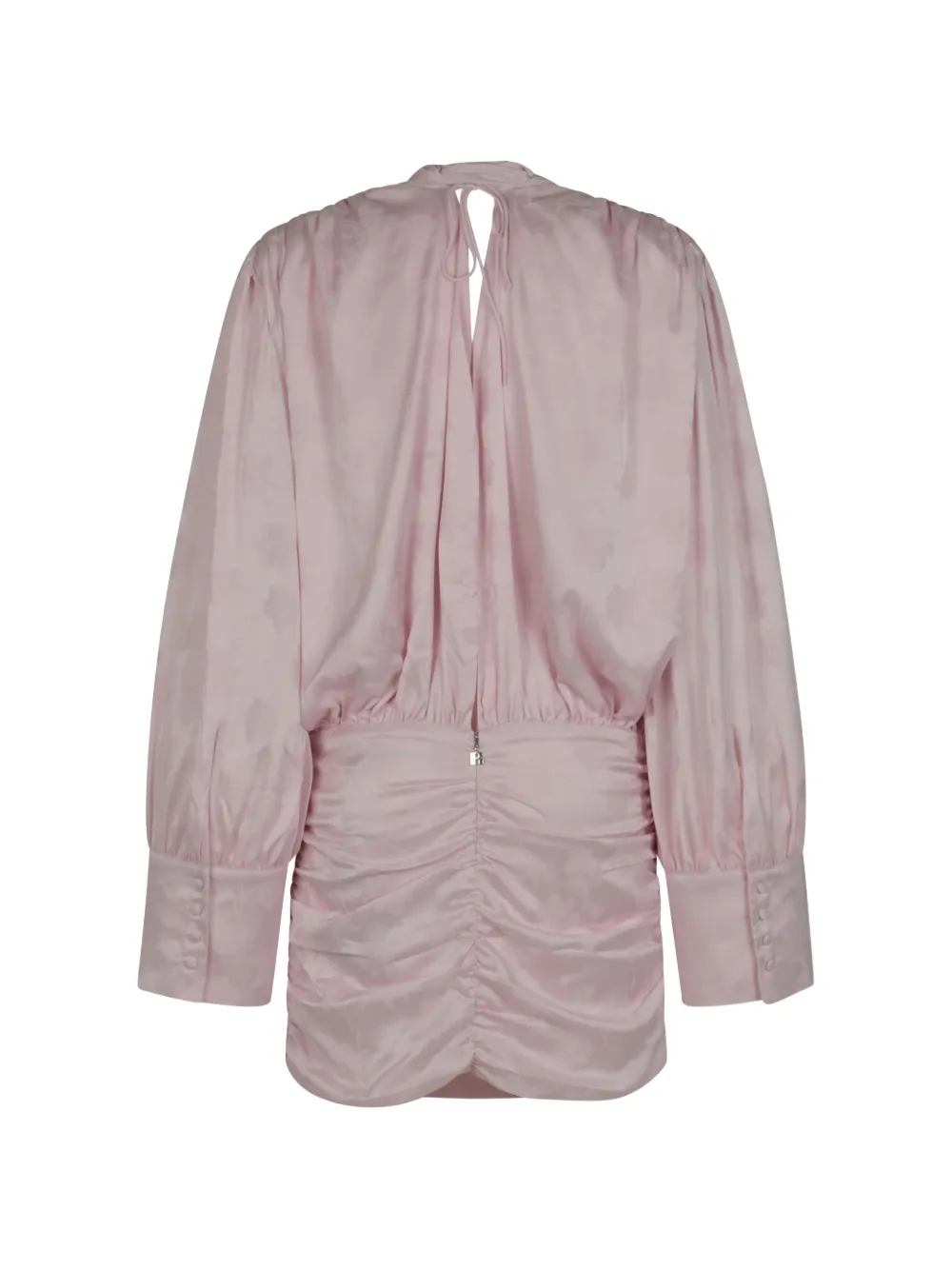  Rotate Birger Christensen Ruffle Long-sleeve Dress - Pink 