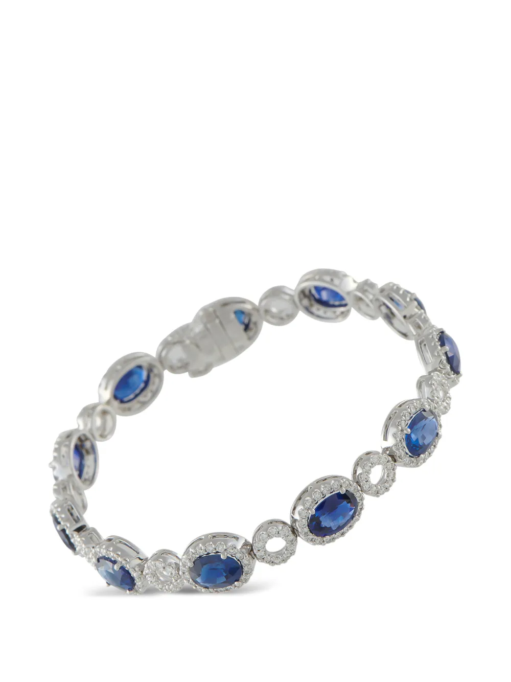 LB Exclusive diamond and sapphire bracelet - Argento