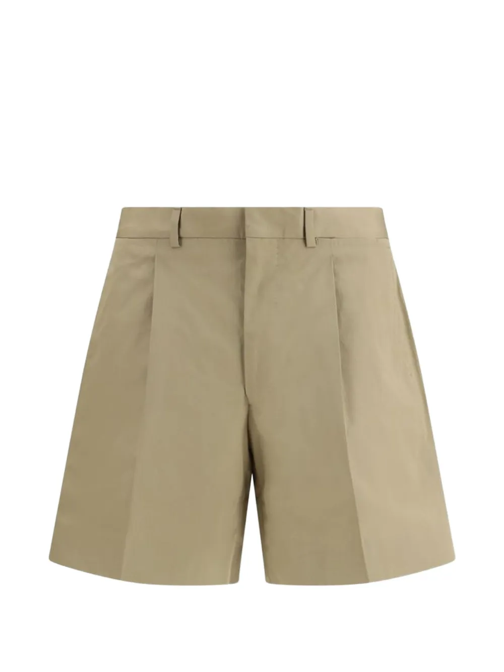 Prada button patch pocket trousers - Toni neutri