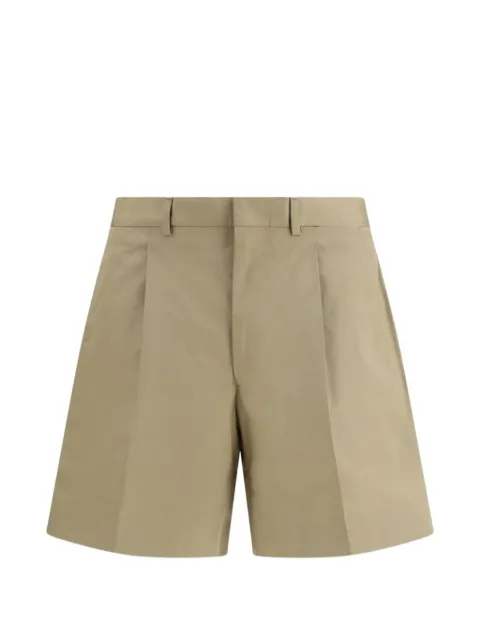 Prada button patch pocket trousers