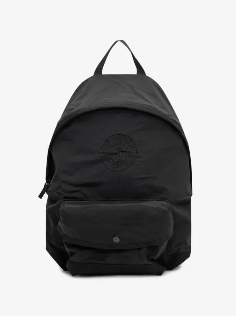 Stone Island Junior patch-pocket backpack