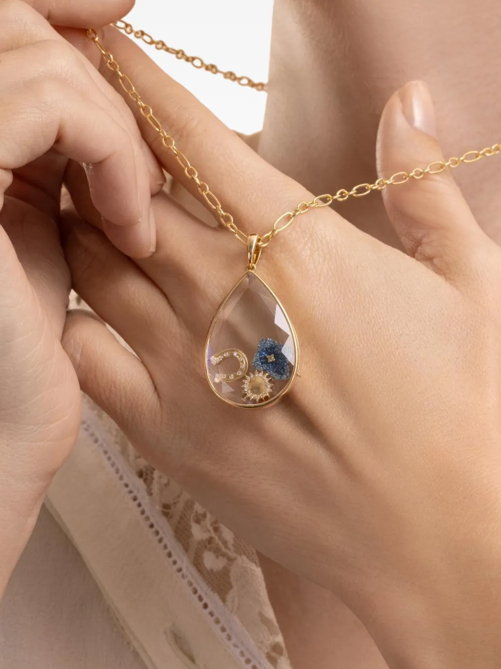 Nova Teardrop Necklace
