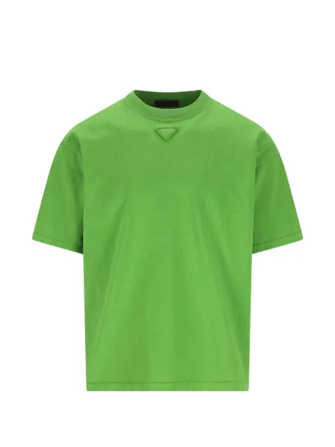Prada triangle t-shirt