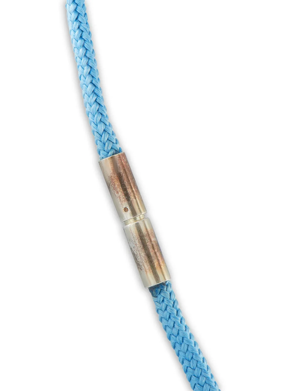  Chopard Pre-owned Diamond And Turquoise Pendant Necklace - Silver 