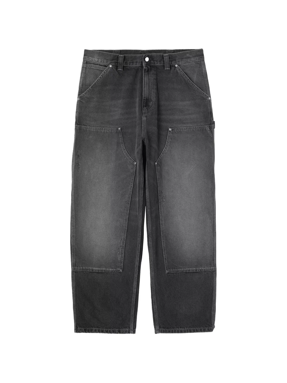 Carhartt WIP double knee pant - Grigio