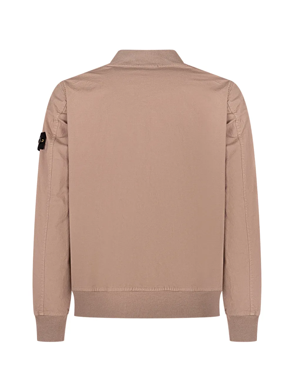 Stone Island Junior Logo-patch Bomber Jacket - Neutrals 