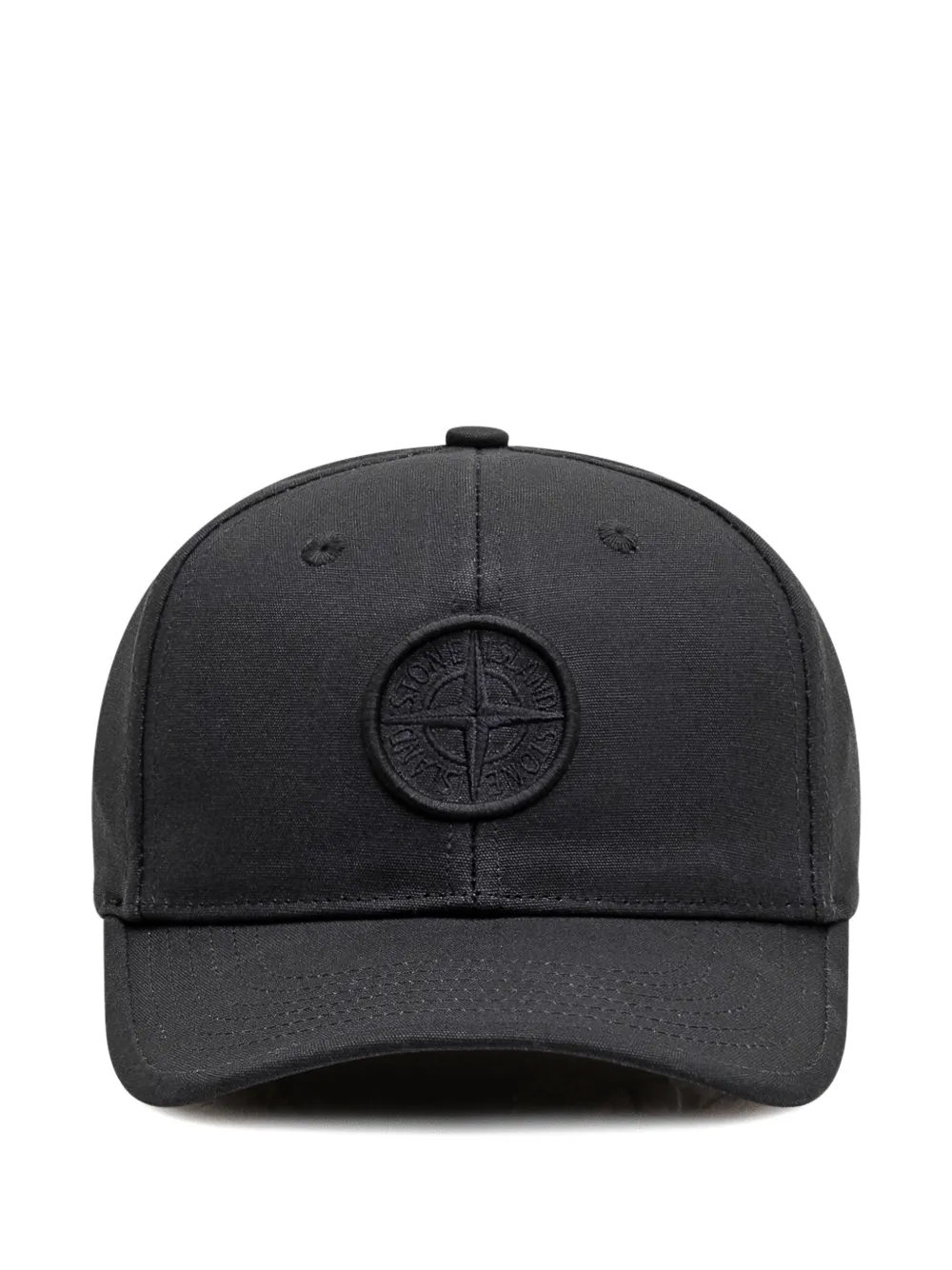 Stone Island Junior logo-patch baseball cap - Blu