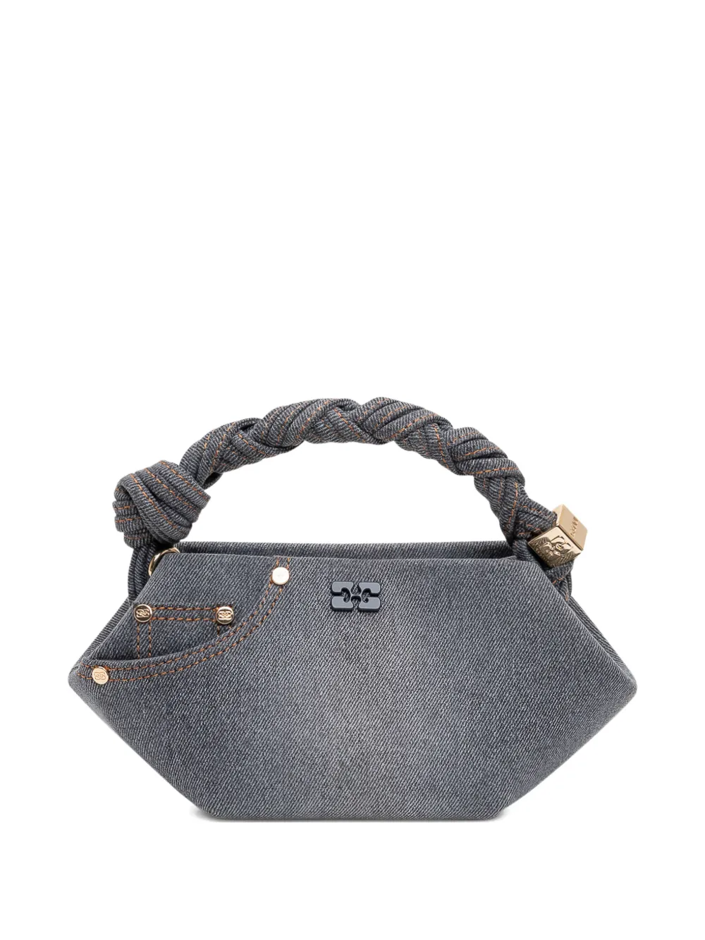 GANNI small Bou tote bag - Grigio
