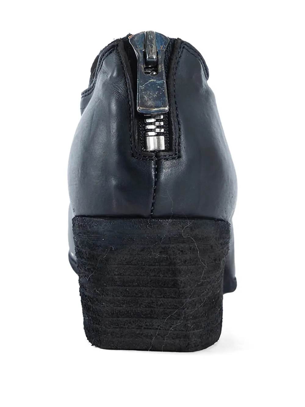 Guidi Laarzen met rits Zwart