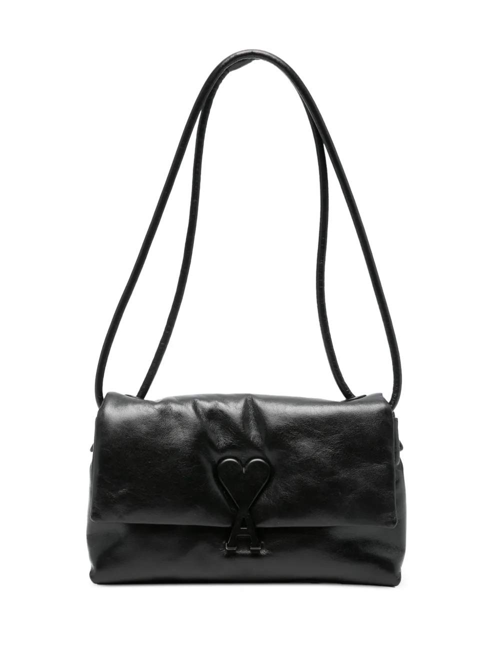 AMI Paris Voulez-Vous bag leather tote - Nero