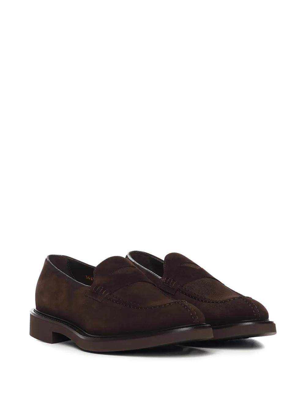 Doucal's Loafers met vlakken Bruin