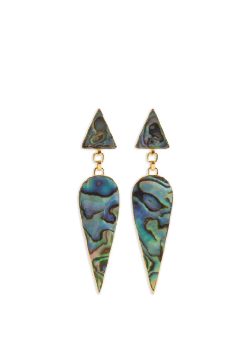 FREYA ROSE arrow-design earrings - Gold