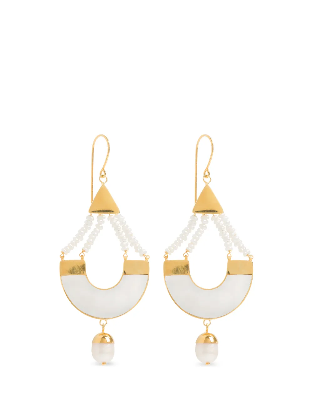 FREYA ROSE Warrioress Sunrise earrings - Gold