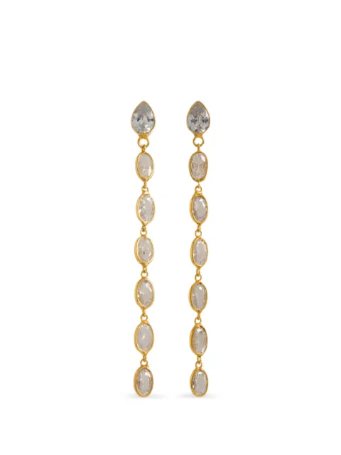 FREYA ROSE long-drop-design earrings