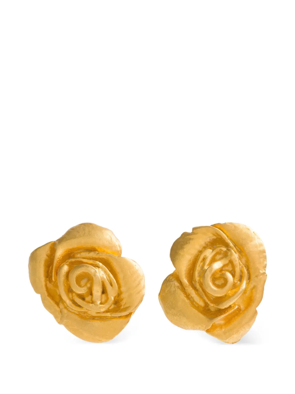 FREYA ROSE rose studs earrings - Gold