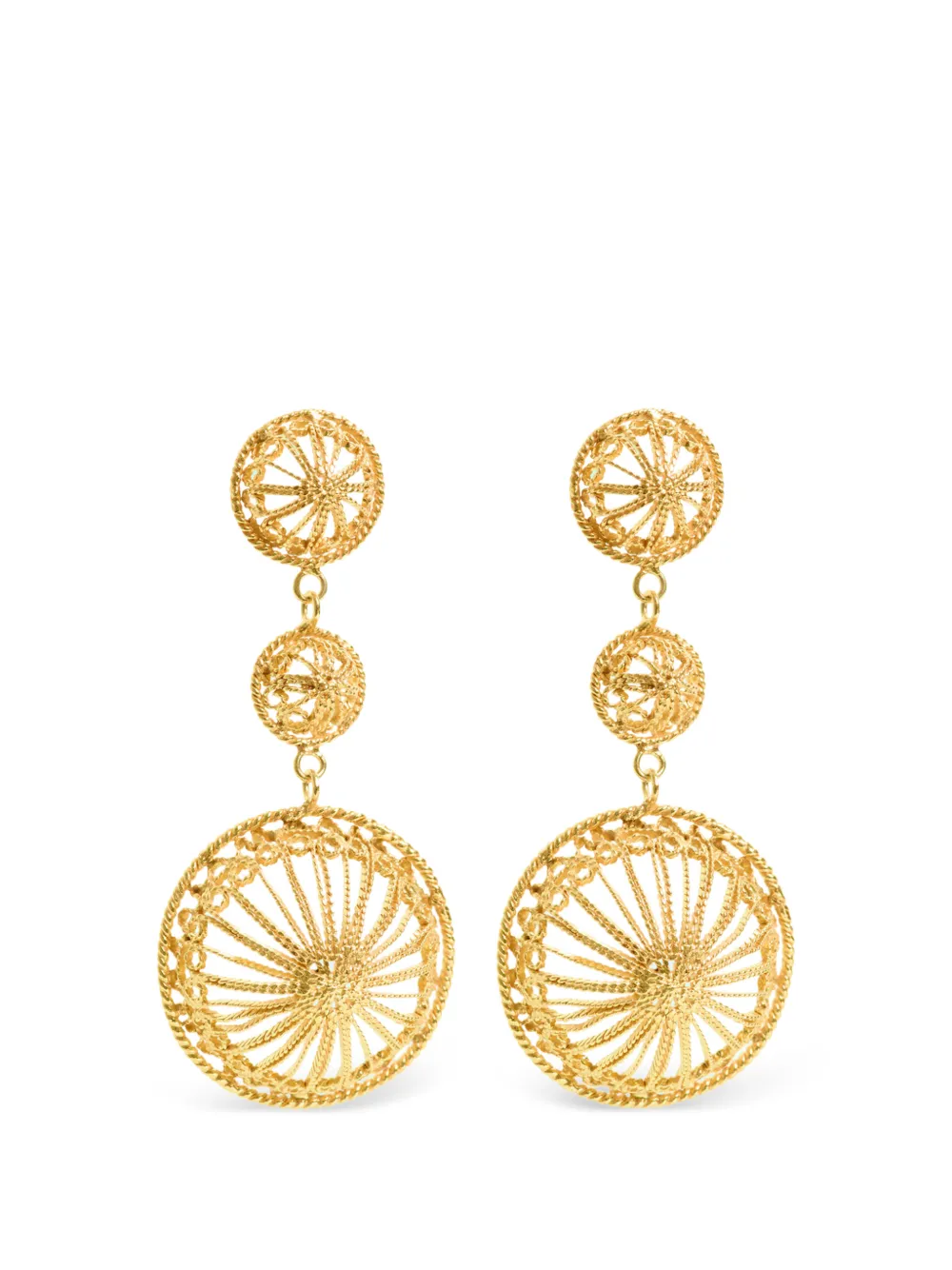 FREYA ROSE x Turquoise Mountain Amira earrings - Gold