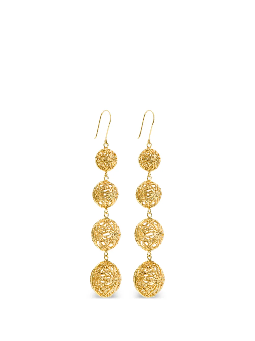 FREYA ROSE x Turquoise Mountain Ava Filigree earrings - Gold