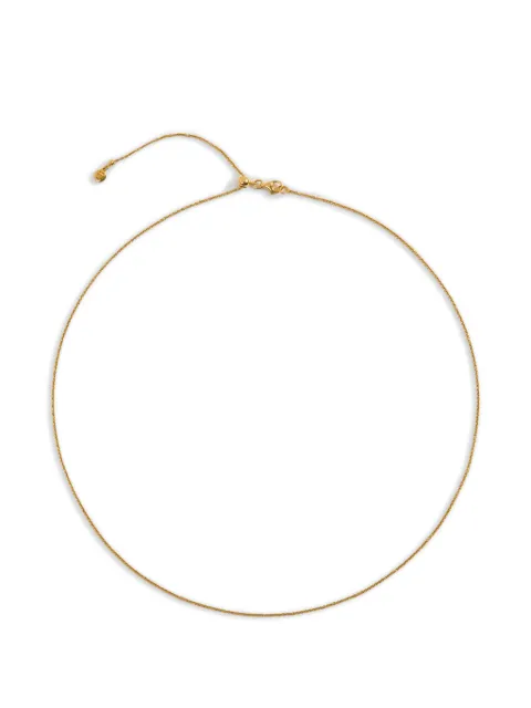 FREYA ROSE adjustable gold chain necklace
