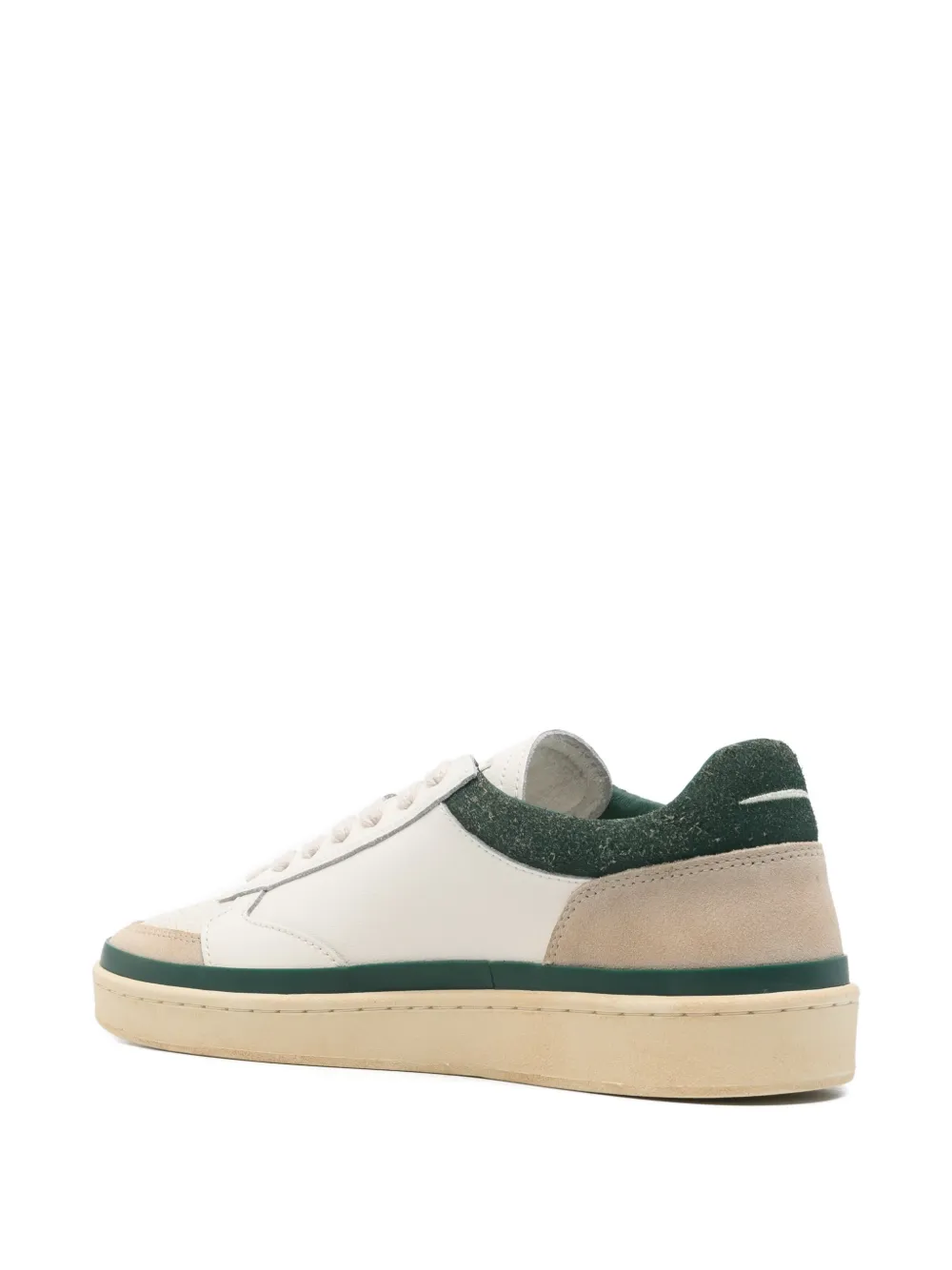 GHŌUD two-tone lace-up sneakers Wit