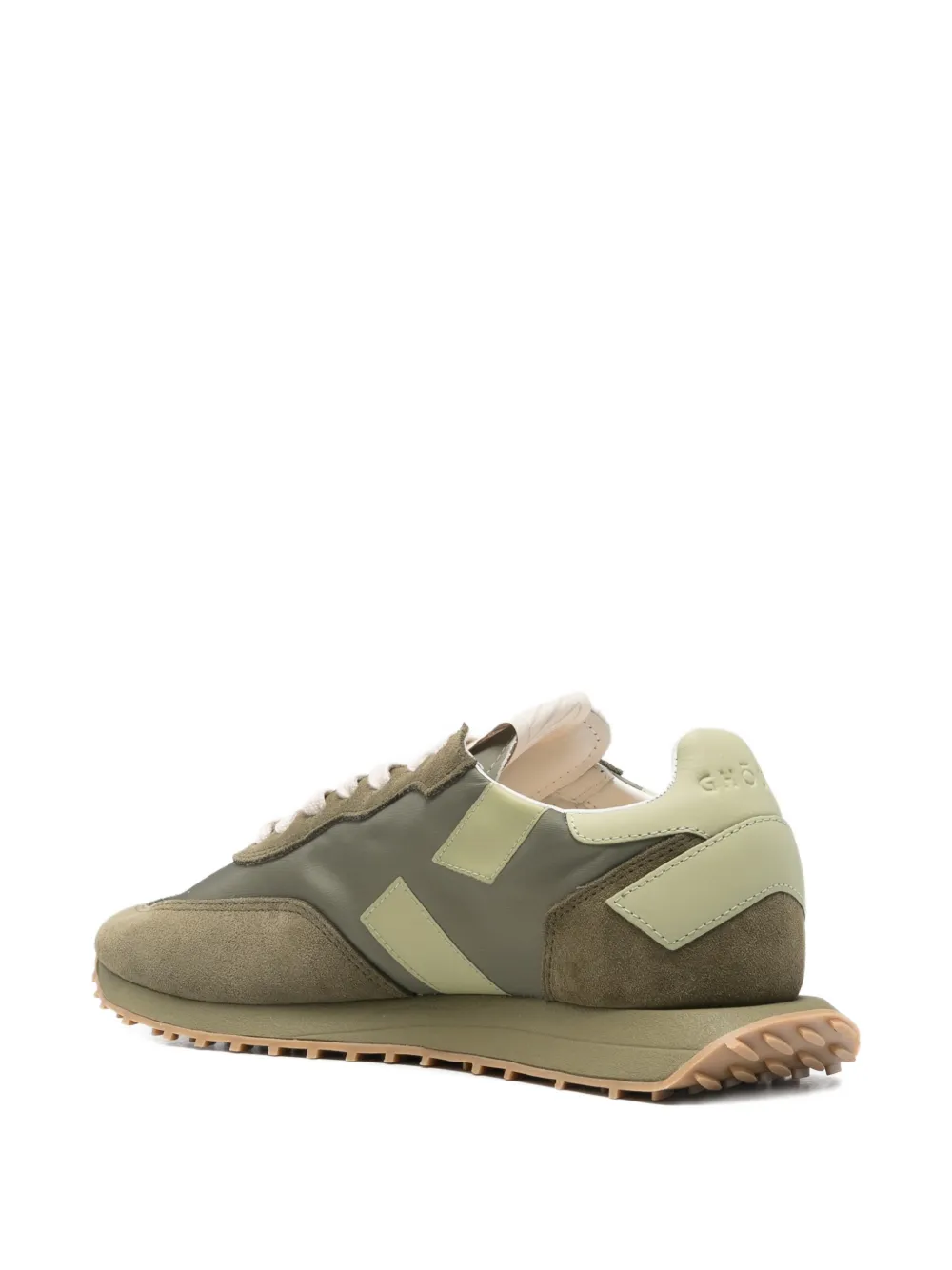 GHŌUD panelled sneakers Groen