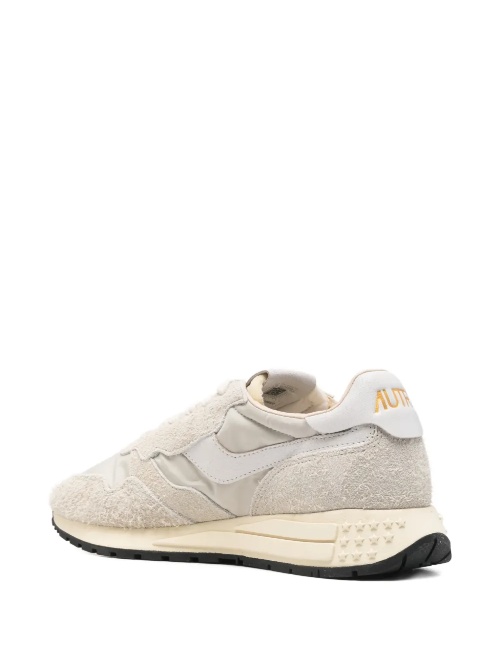 Autry Reelwind suède sneakers met vlakken Grijs