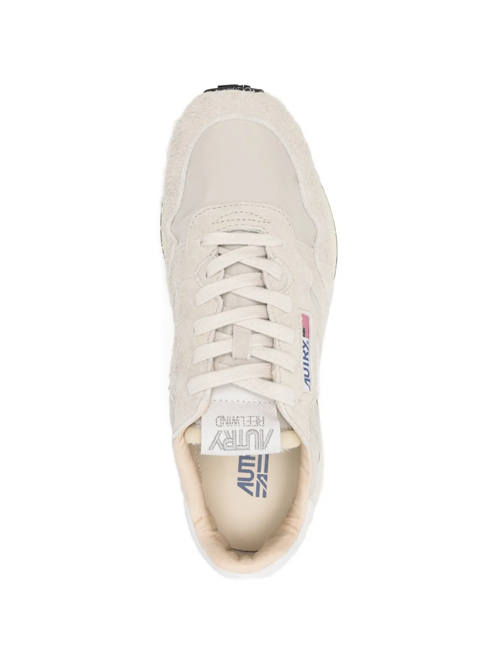 Autry Reelwind suède sneakers met vlakken Grijs