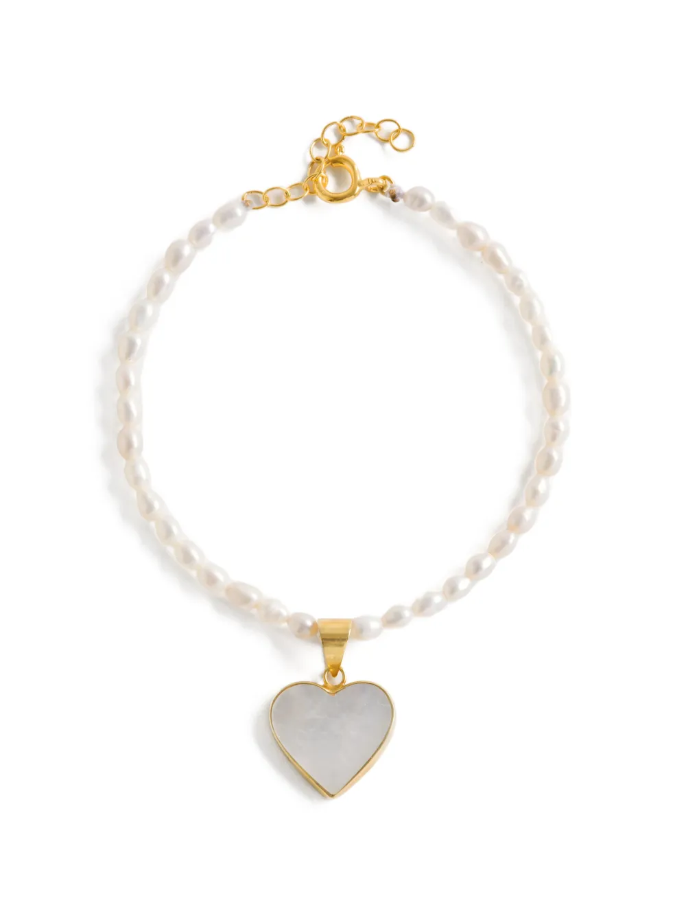 FREYA ROSE Bracciale con pendente a cuore - Oro