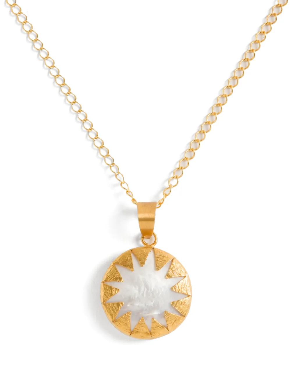 FREYA ROSE Warrioress medallion-pendant necklace · One Size