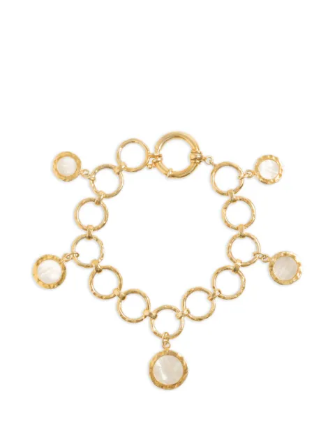 FREYA ROSE pulsera circular con diseño forjado