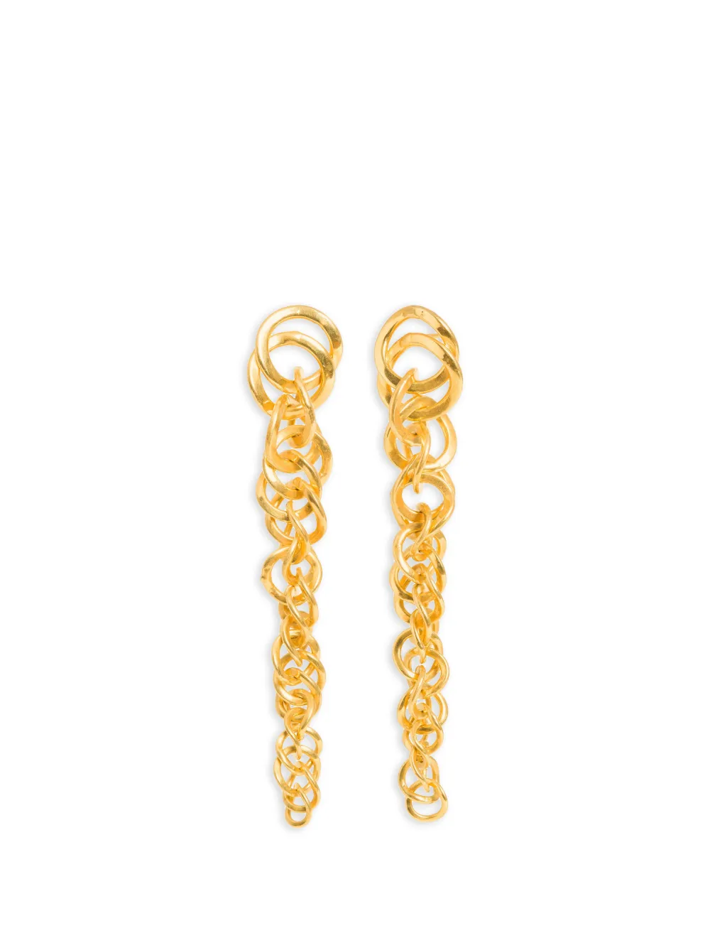 FREYA ROSE Sumba chain-link earrings - Gold