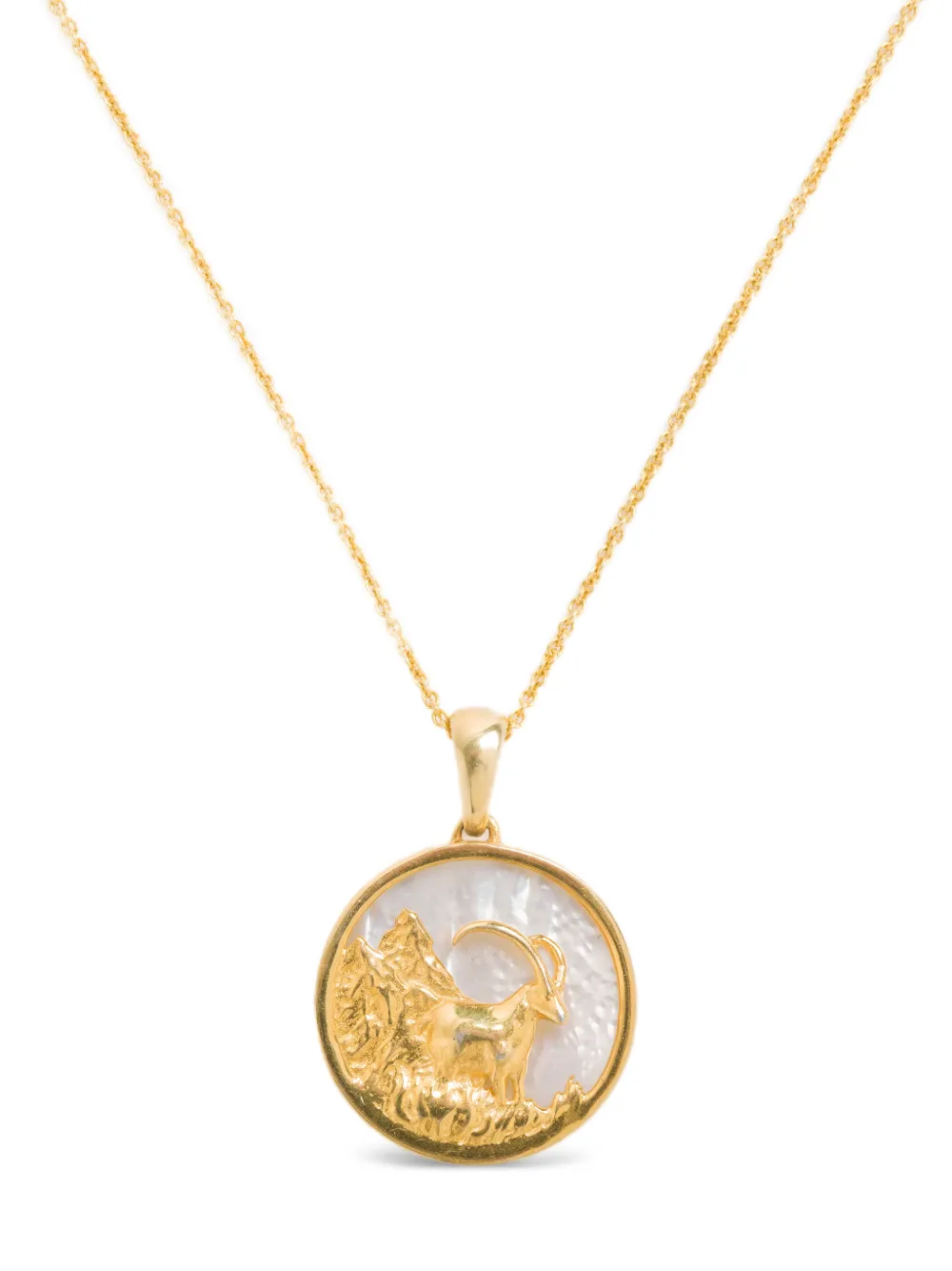 FREYA ROSE zodiac gold necklace