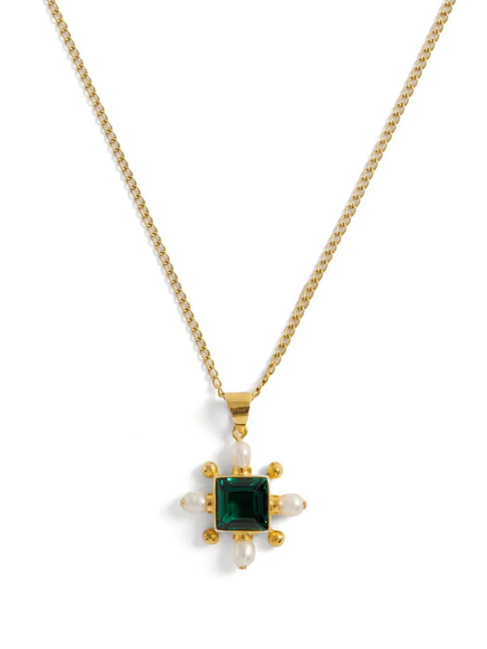 FREYA ROSE Collana con pendente a croce - Oro