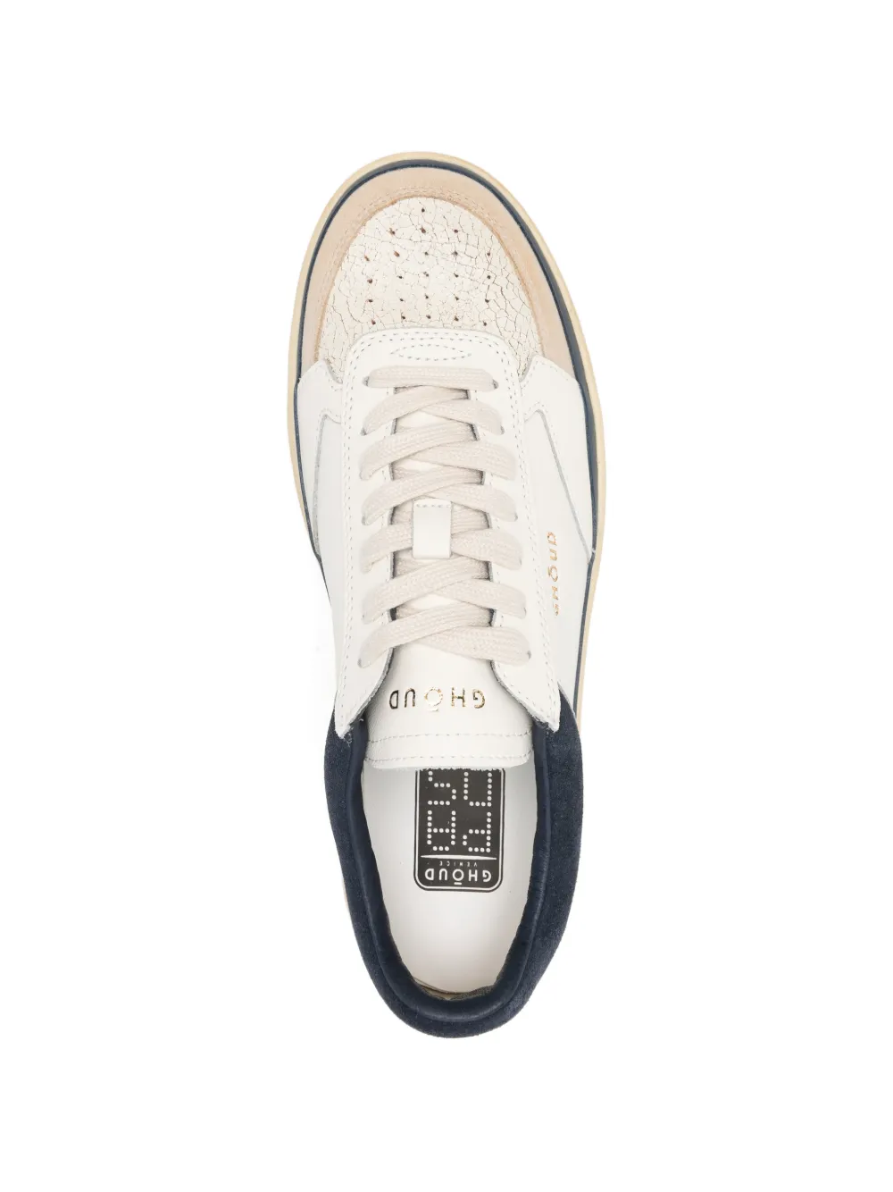 GHŌUD perforated sneakers Wit