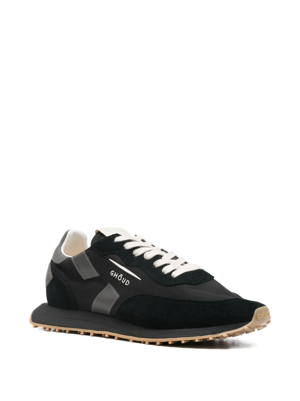 GHŌUD panelled sneakers Zwart