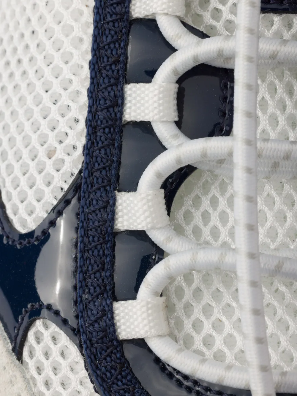 Prada Speedrock elastische geometrische sneakers Wit