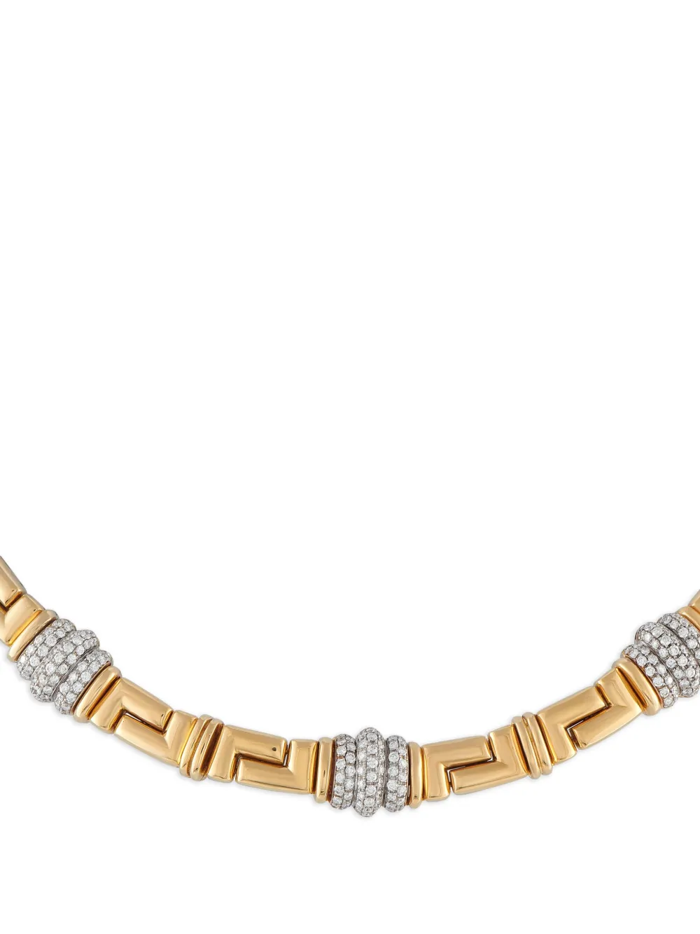Bvlgari Pre-Owned diamond necklace - Oro