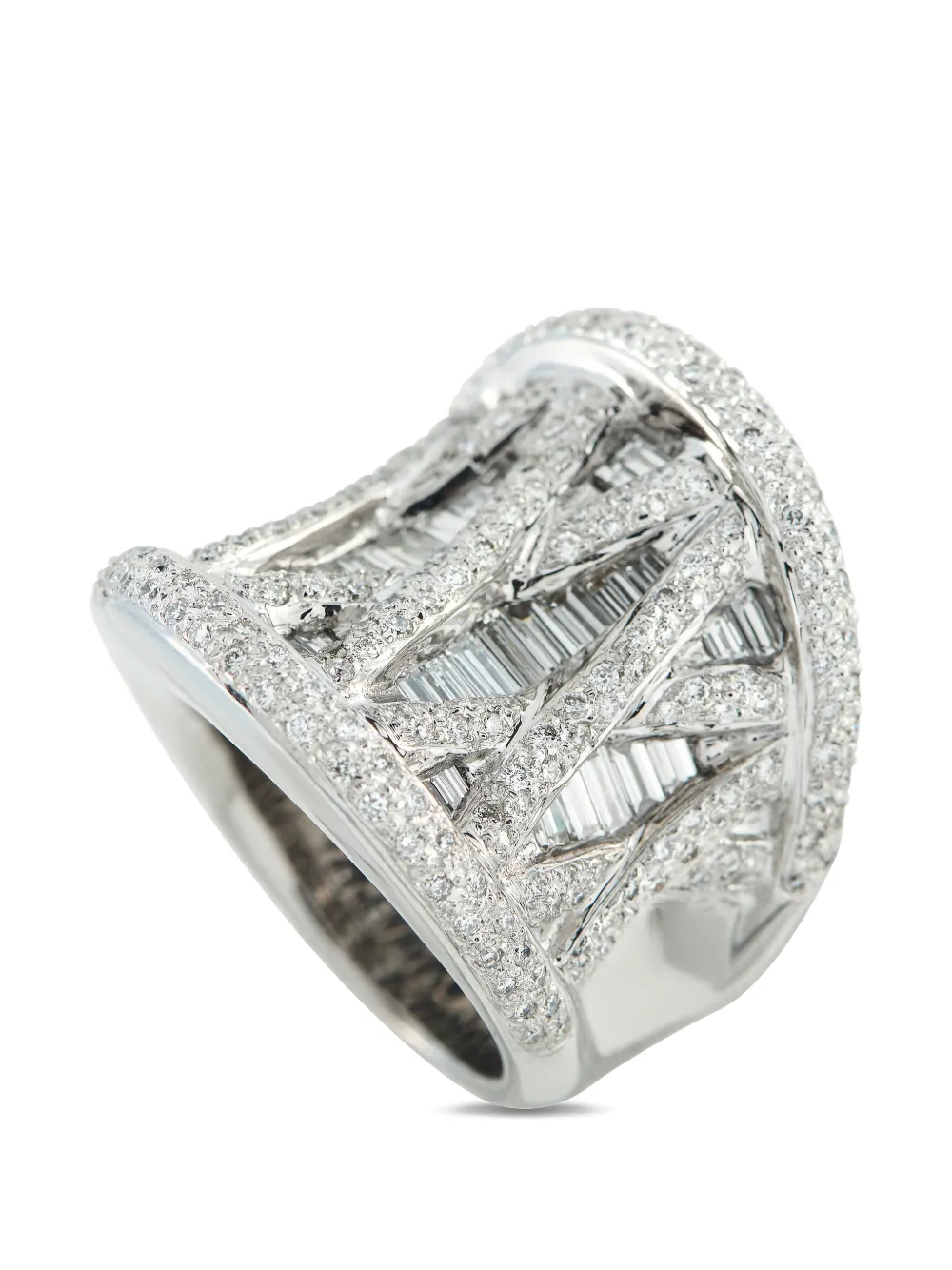 LB Exclusive diamond Ring - Argento