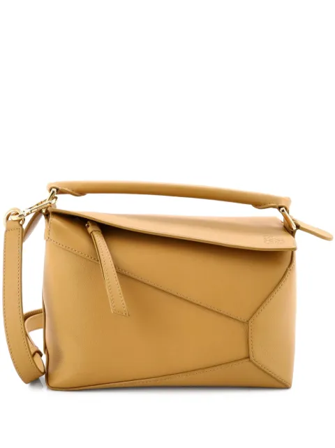 Loewe Pre-Owned Puzzle Edge Bag Leather Small crossbody bag