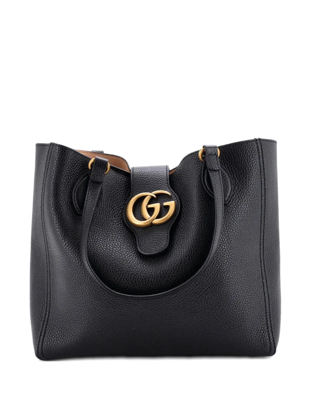 Gucci Pre-Owned Dahlia Leather Small tote bag - Nero