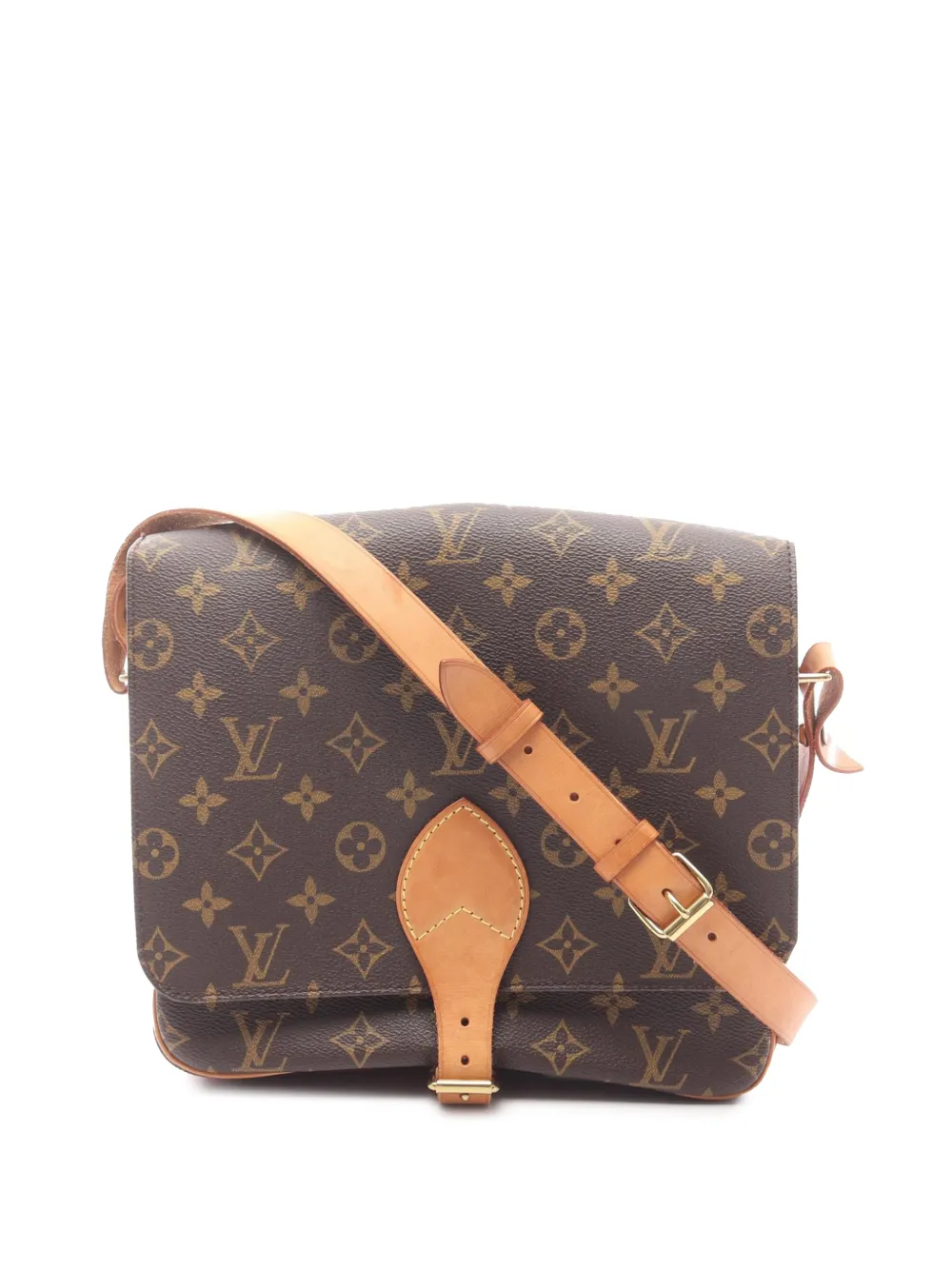 Louis Vuitton Pre-Owned Borsa a tracolla Cartouchiere GM con monogramma 2000 - Marrone