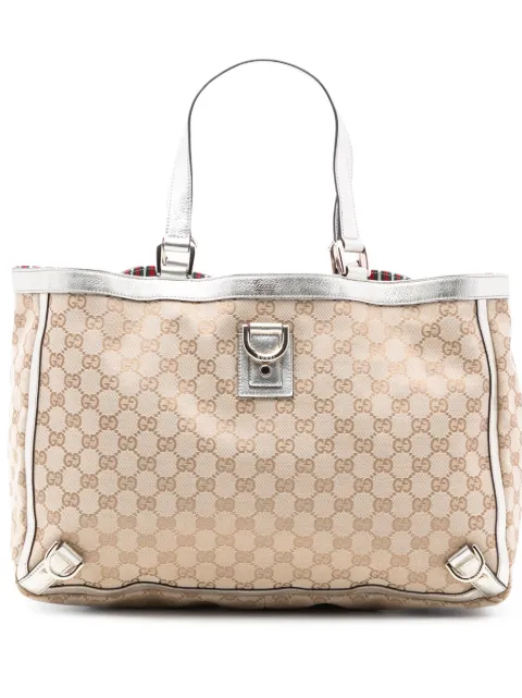 Gucci Pre-Owned tote Abbey D Ring en lona GG 2000-2015