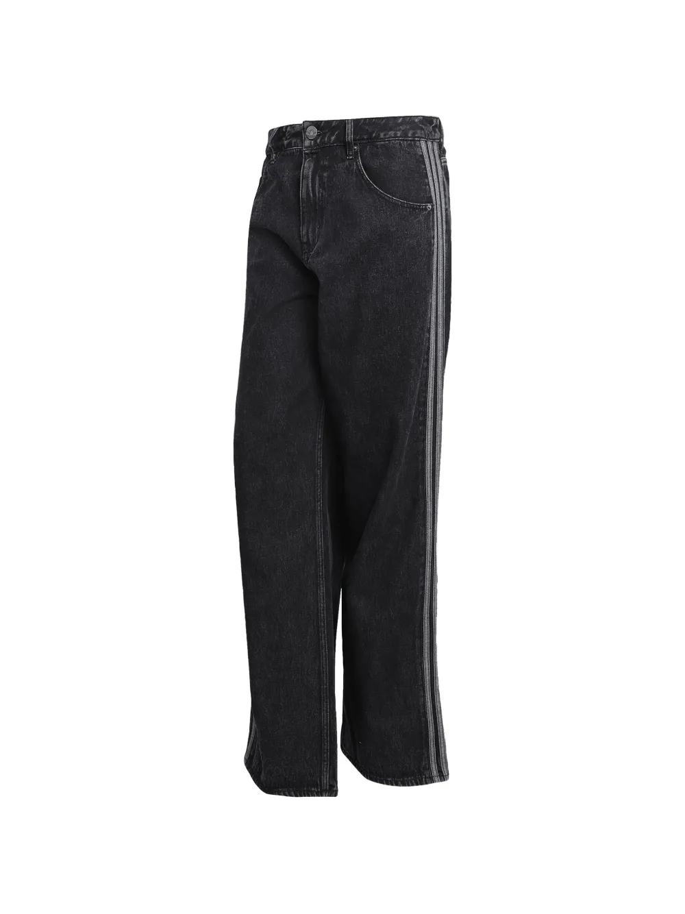 adidas Firebird striped jeans - Nero
