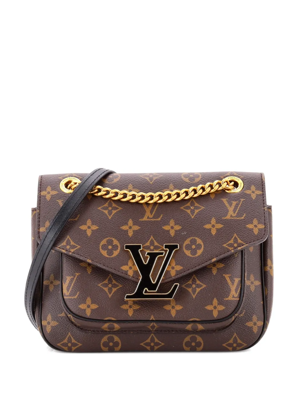 Louis Vuitton Pre-Owned Passy Handbag Monogram Canvas crossbody bag - Marrone