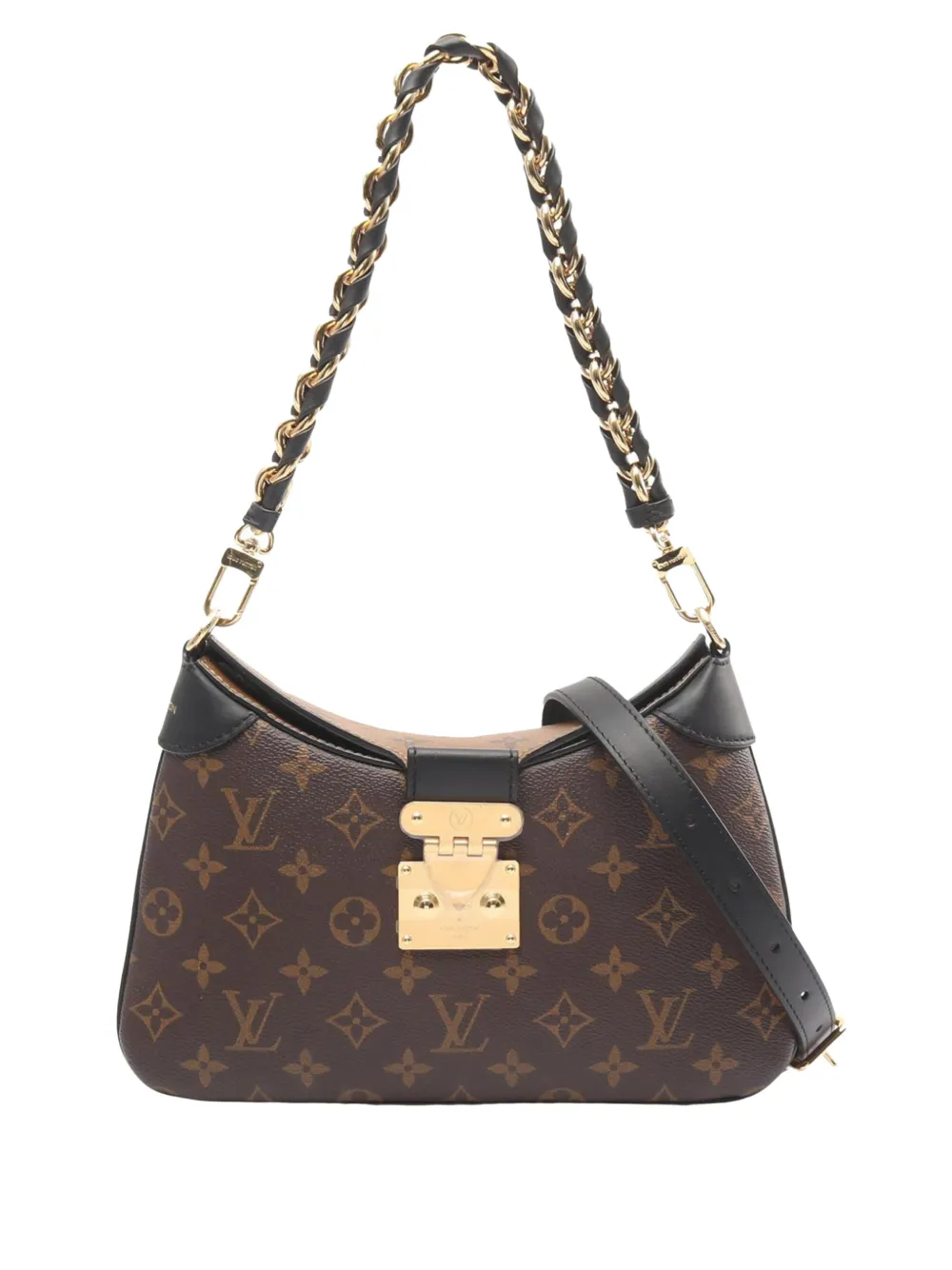 Louis Vuitton Pre-Owned Borsa a tracolla Monogram Reverse Twinny anni '10-'25 - Marrone