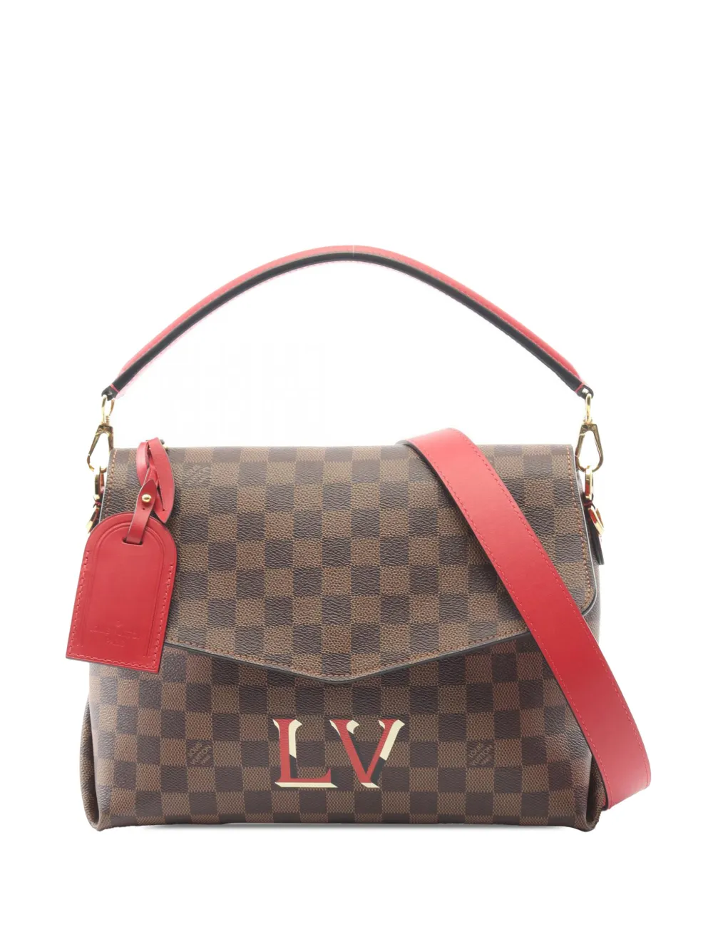 Louis Vuitton Pre-Owned 2019 Damier Ebene Beaubourg MM satchel - Marrone