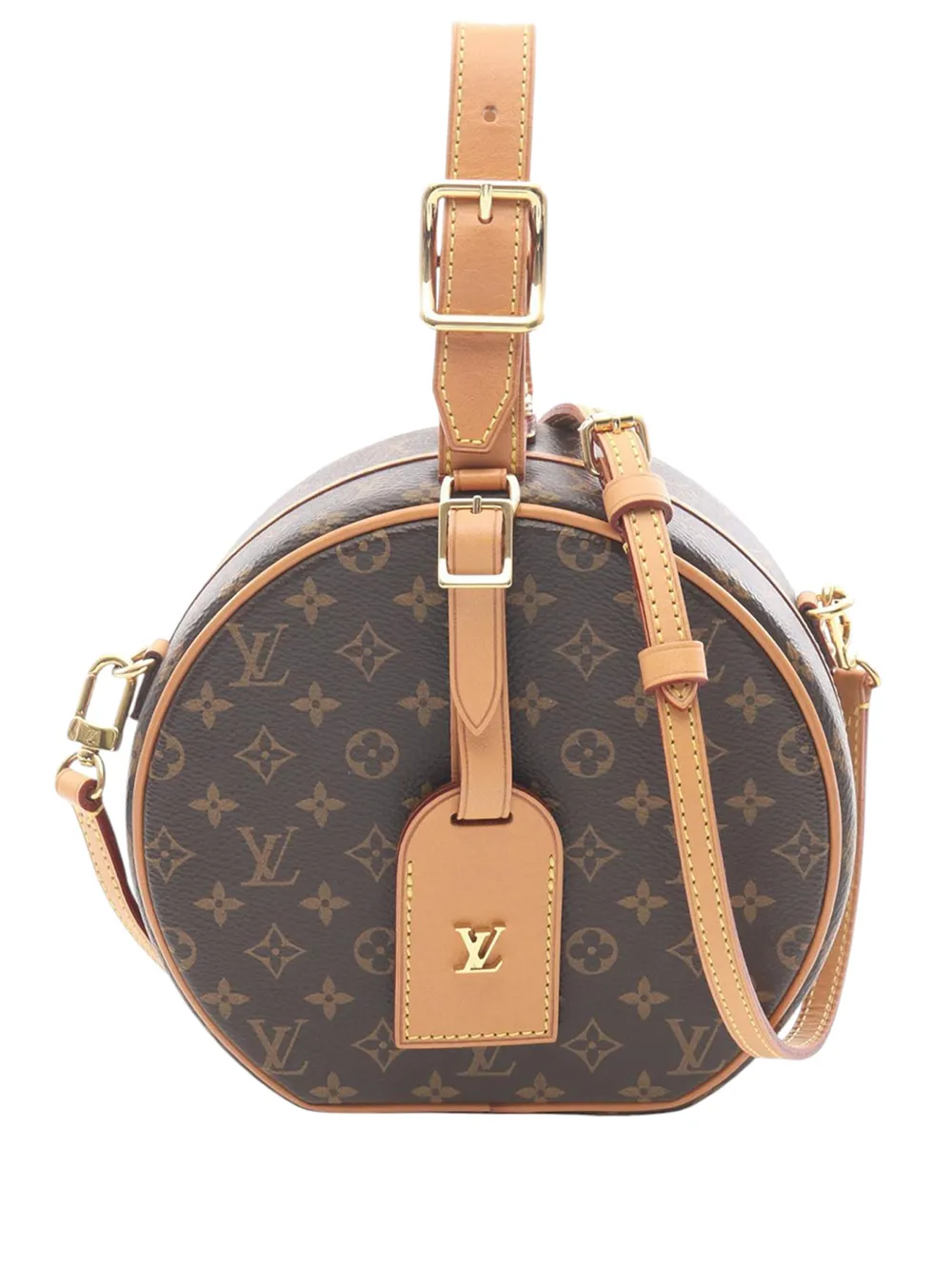 Louis Vuitton Pre-Owned 2018 Monogram Petite Boite Chapeau satchel - Marrone