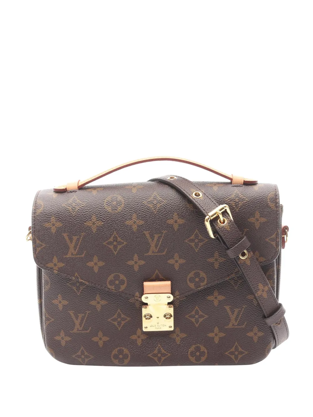 Louis Vuitton Pre-Owned Borsa a tracolla Monogram Pochette Metis 2020 - Marrone