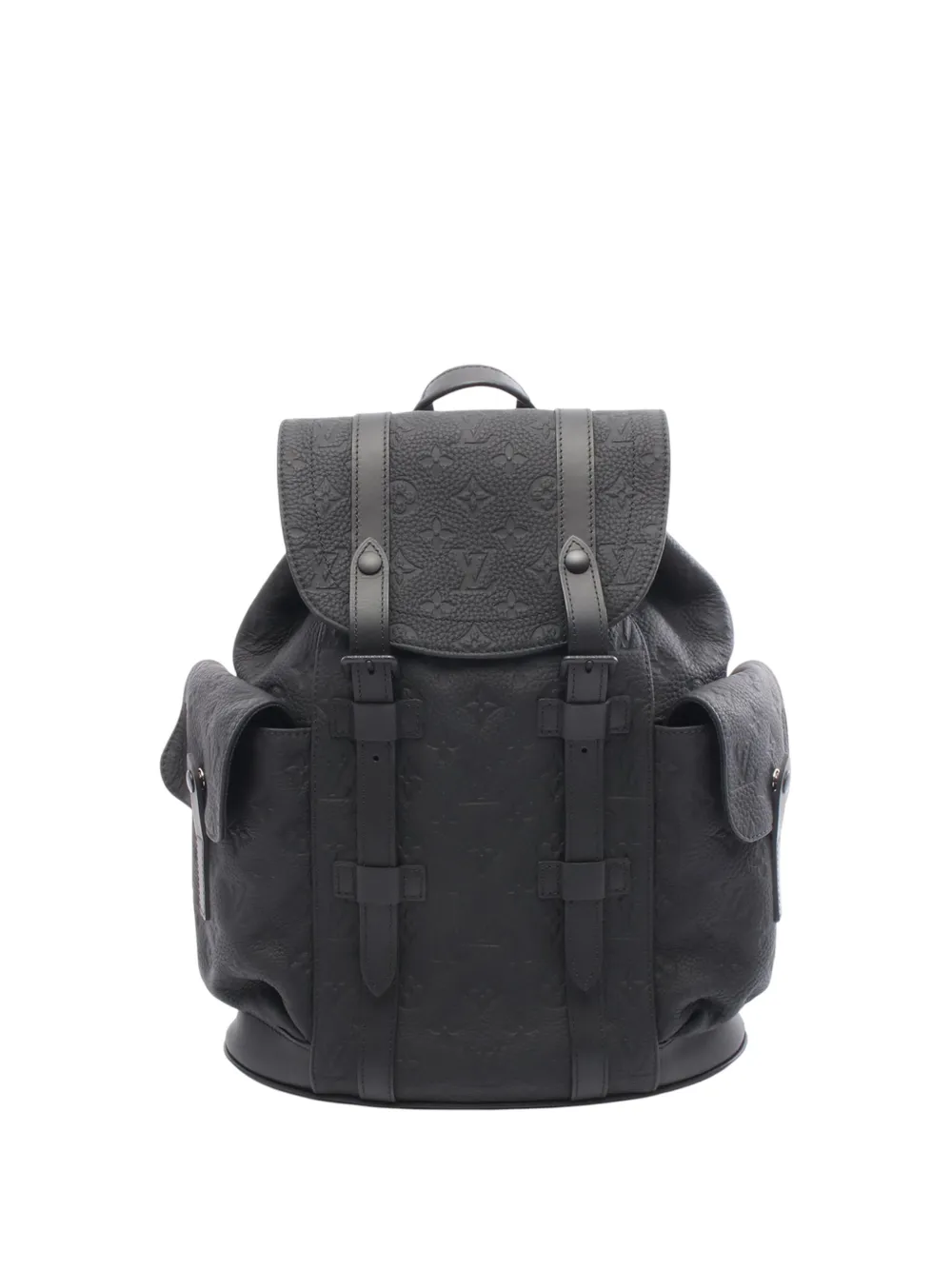 Louis Vuitton Pre-Owned 2010-2026 Monogram Taurillon Christopher PM backpack - Nero