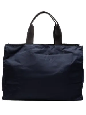 PRADA デニム ハンドバッグ ブラック Prada Pre-Owned 2013-2026 デニム ハンドバッグ | ブルー | FARFETCH JP